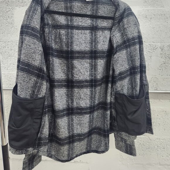 NWOT Colorado Clothing Plaid Button-Down Shirt - Small - Gray/Black - Picture 4 of 8